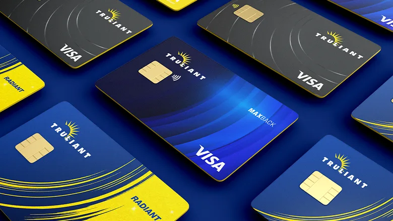 collage of truliant credit cards