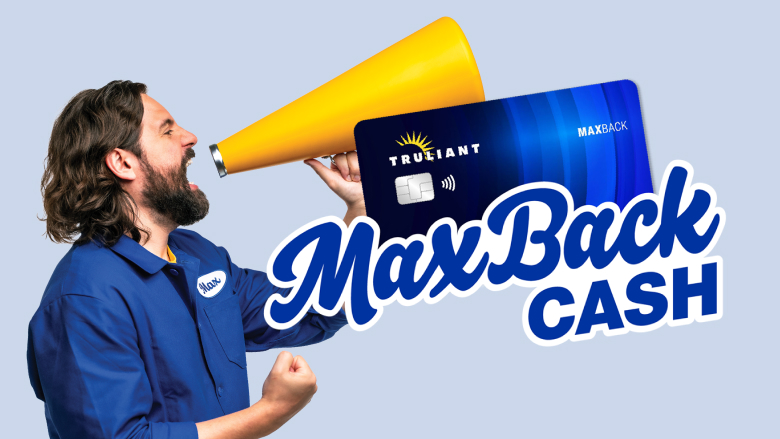 max yelling into megaphone, maxback cash