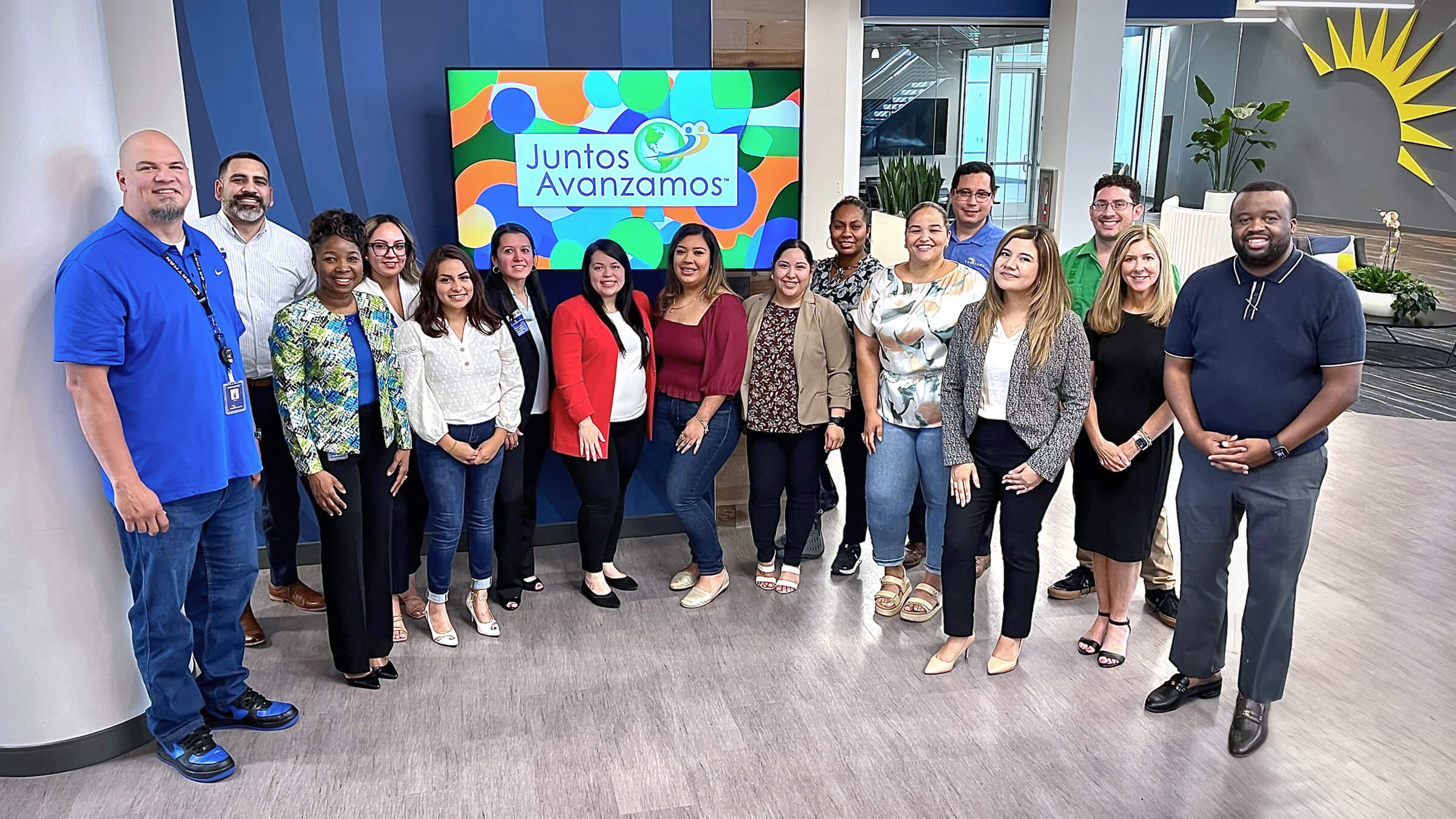 truliant employees gathered for a picture