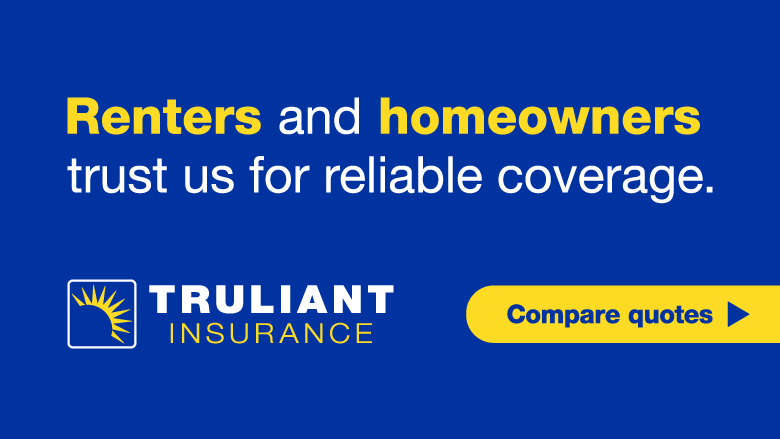 renters and homeowners, trust us for reliable coverage, truliant insurance, request quote