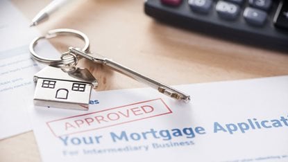 house key on an approved mortgage