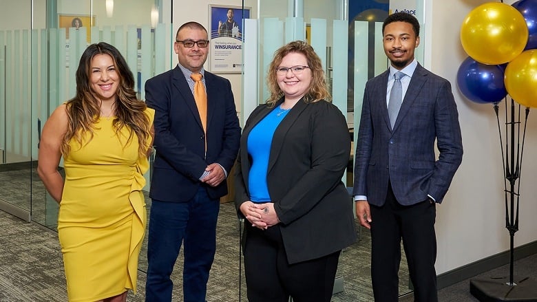 Group of happy Truliant employees