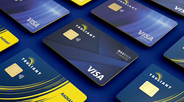 collage of truliant credit cards