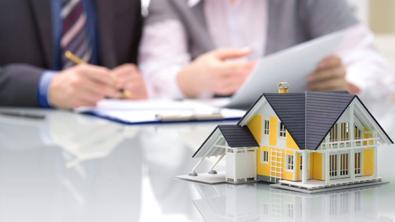 toy house on a table