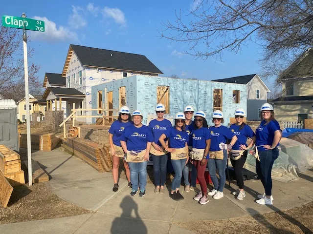 Community engagement and habitat for humanity