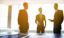 executive leaders in a conference room