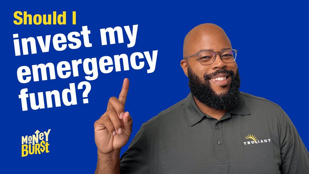 Should I invest my emergency fund?