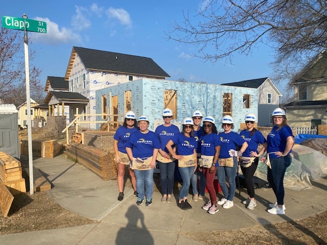 Community engagement and habitat for humanity